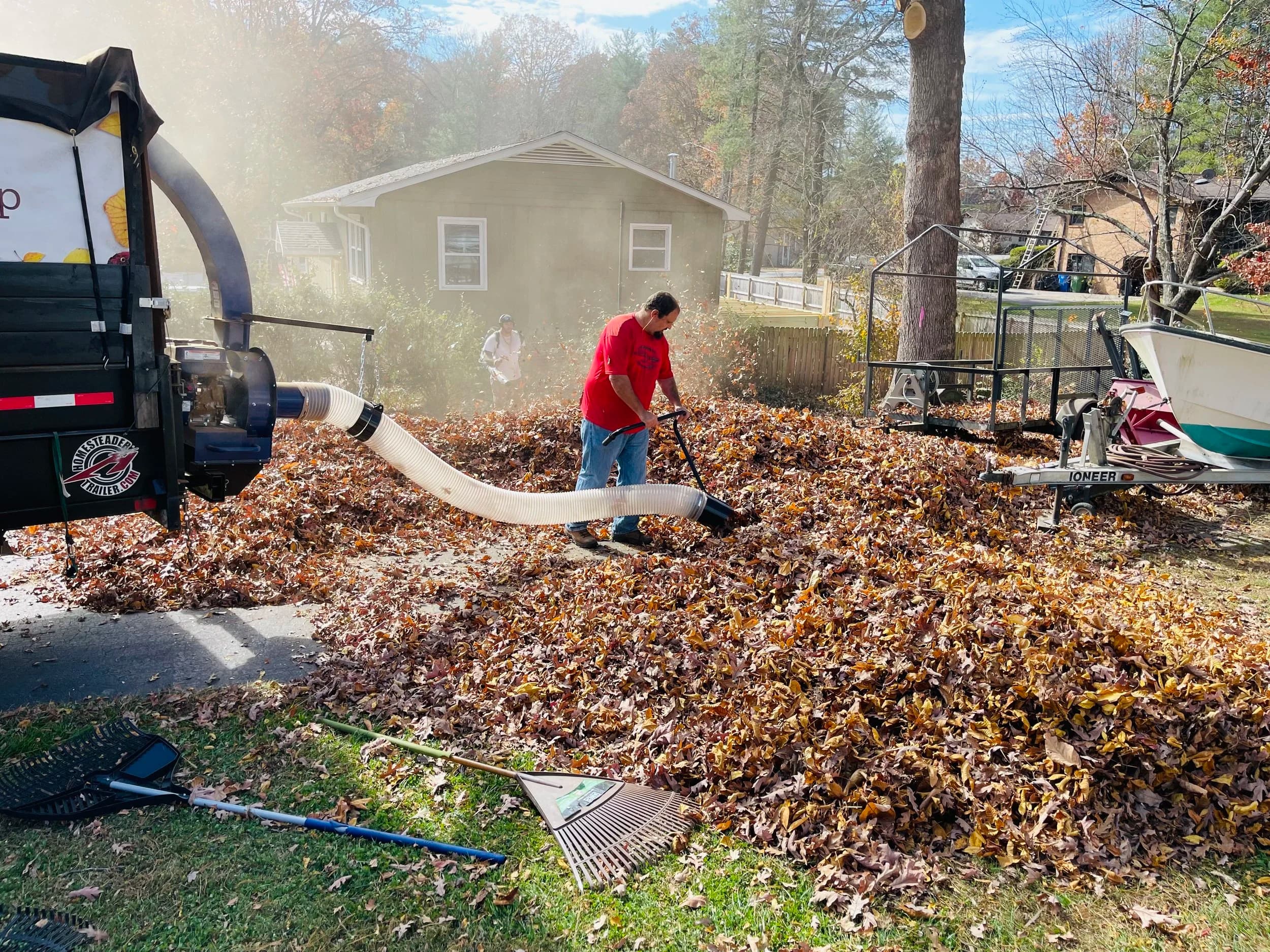 Leaf Removal in Clinton